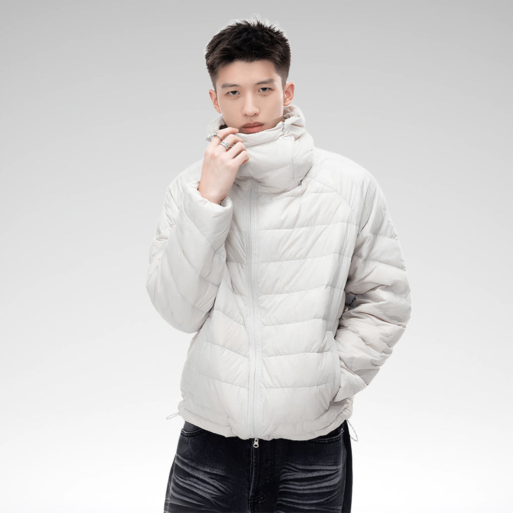 Casual Lightweight Hooded Down Jacket