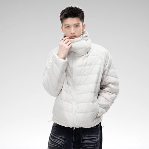 Casual Lightweight Hooded Down Jacket