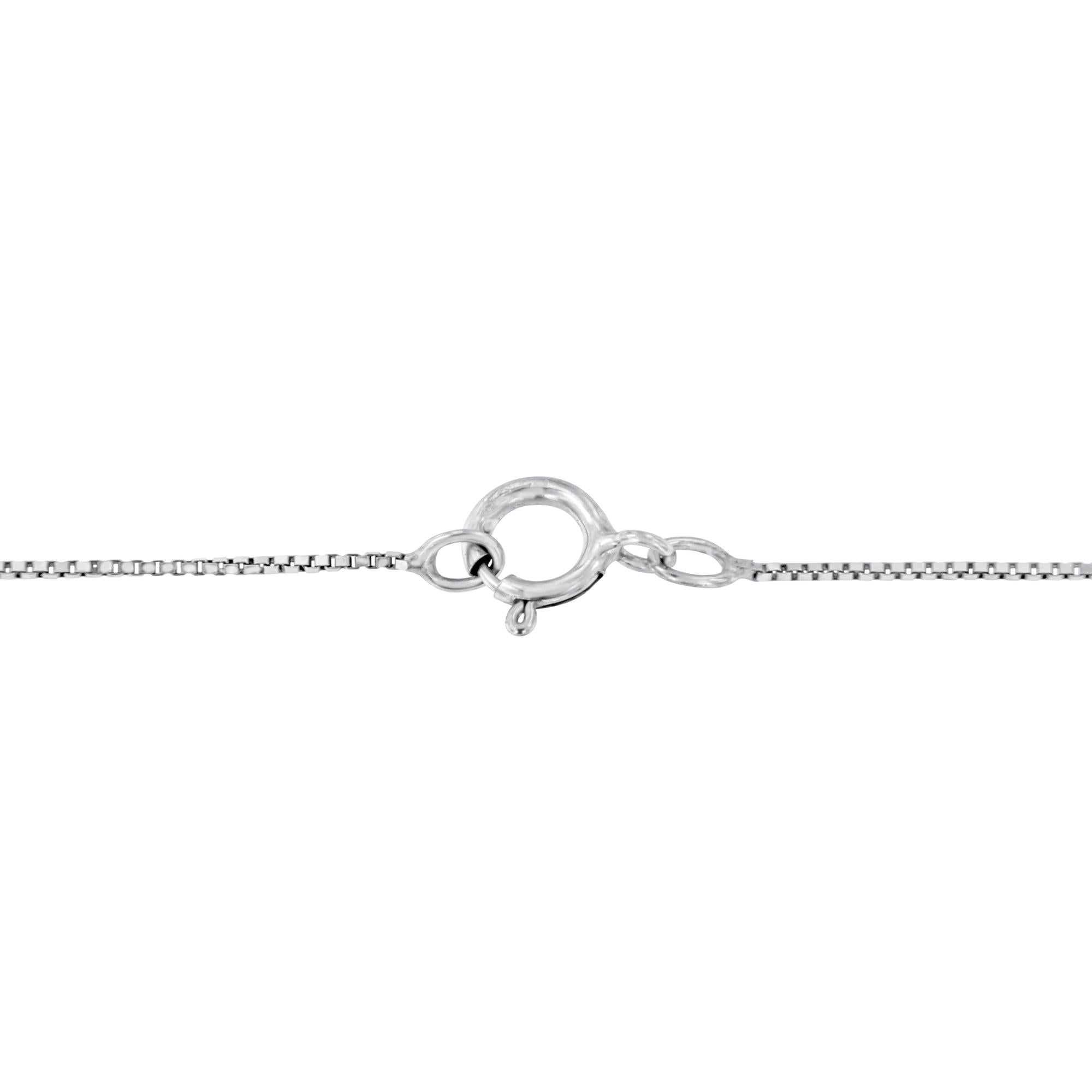 Espira 10K Dual Gold Diamond Spiral Pendant Necklace (1/10 cttw)