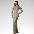 Long Sleeve Slim Fishtail Dress