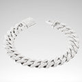 Men's Cuban Link Moissanite Bracelet