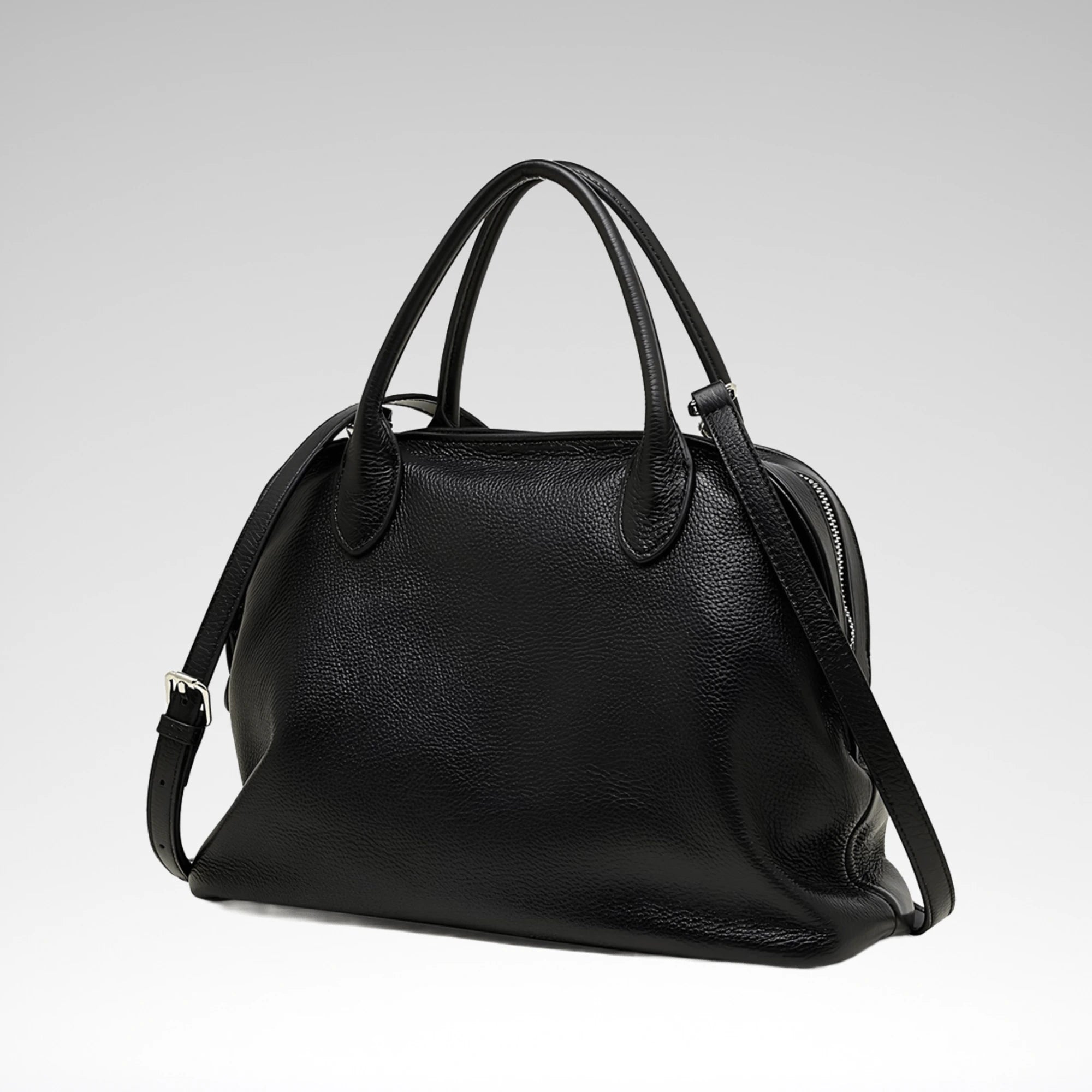 Retro Leather Tote Bag