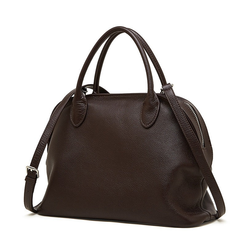 Retro Leather Tote Bag