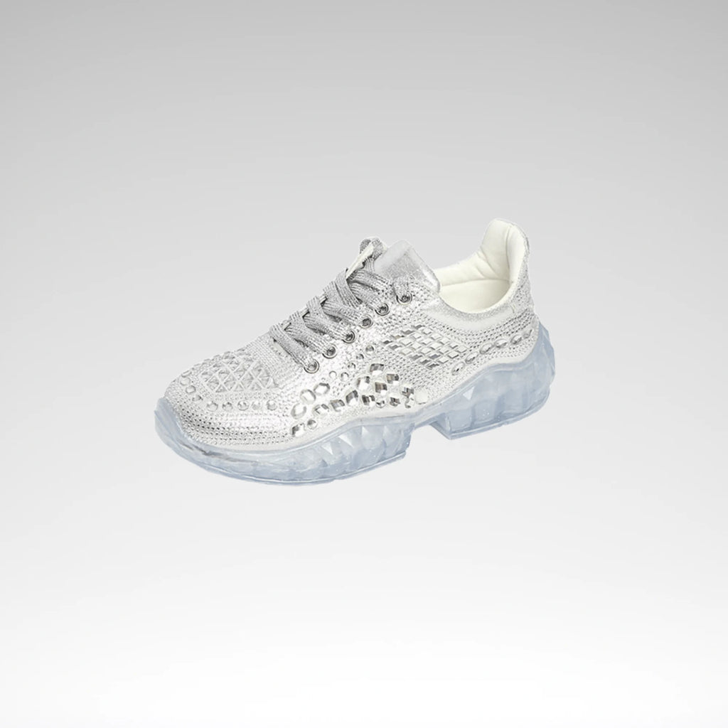 Women's Fashionable Rhinestone Casual Sneakers