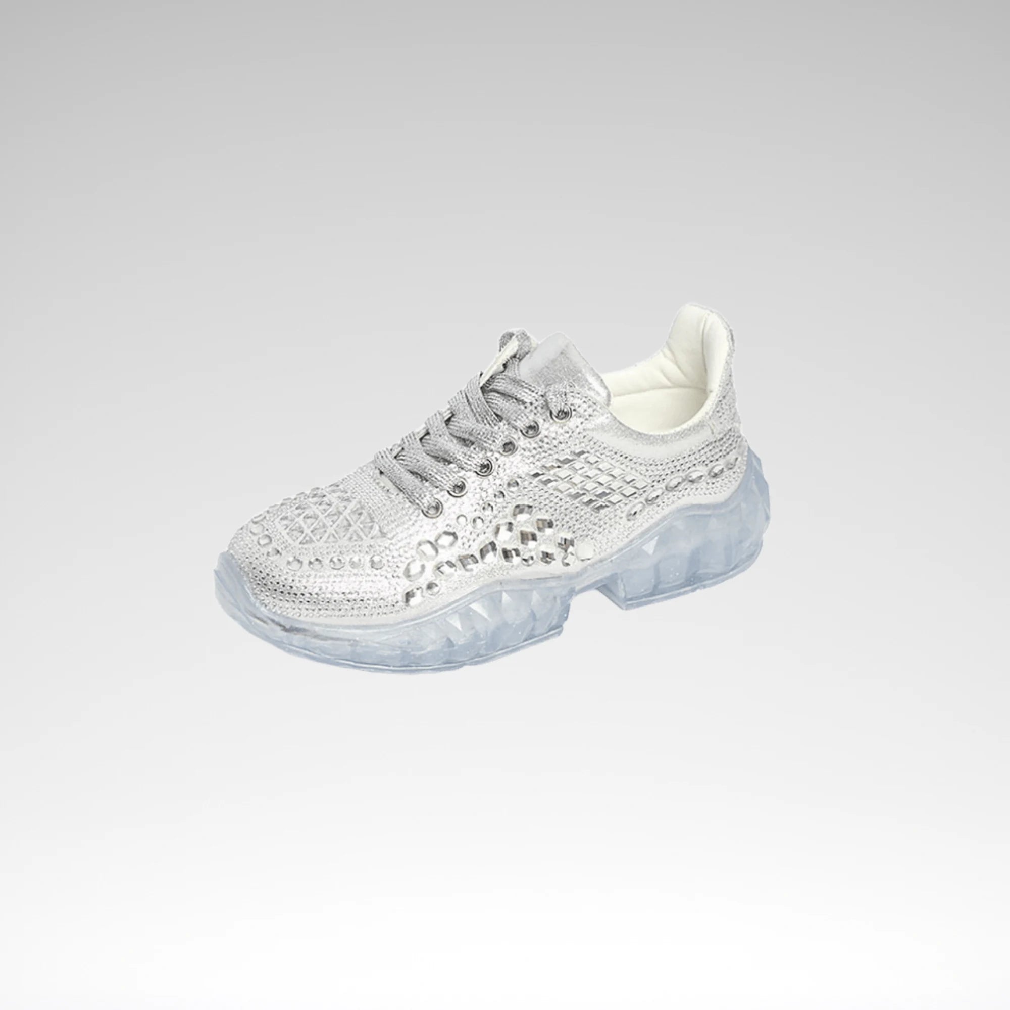 Women's Fashionable Rhinestone Casual Sneakers